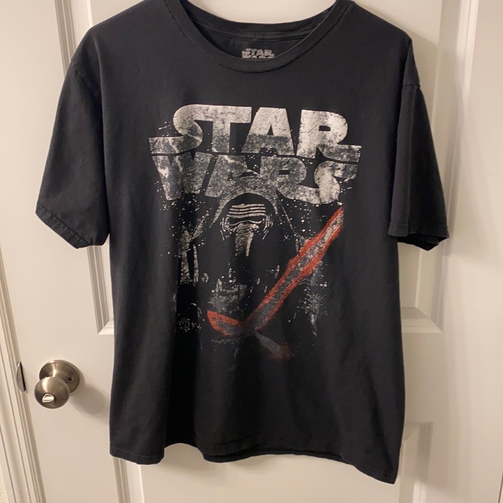 Kylo Ren Black T-Shirt Men’s Sz 2XL